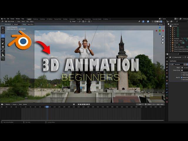 How To Create 3D Animation Video In Blender