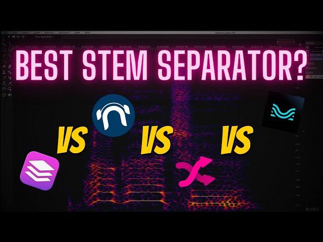 SpectraLayers vs RipX vs Fadr vs Moises: Which Unmixes Best?