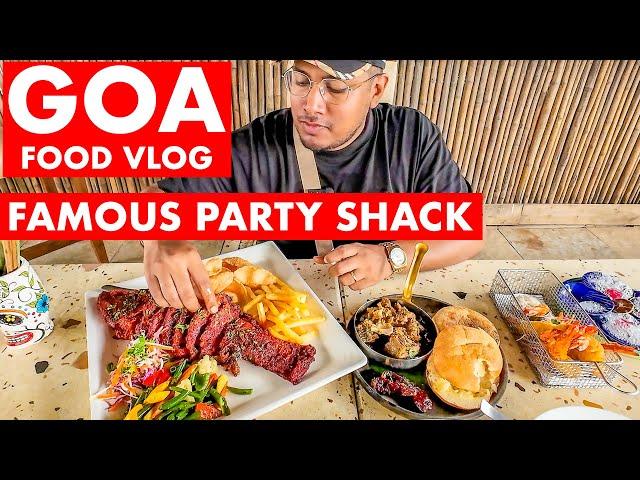 Goa | Delicious Local Food & Seafood & Veg Food | South Goa | Goa Vlog | Beach Bar, Benaulim |