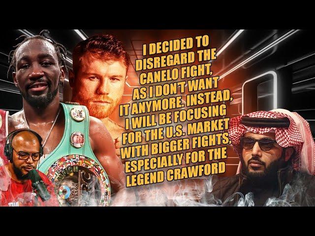 ️Canelo Says Crawford Is An “Easy Fight”…Turki Alalshikh No Longer Interested in Canelo-Crawford