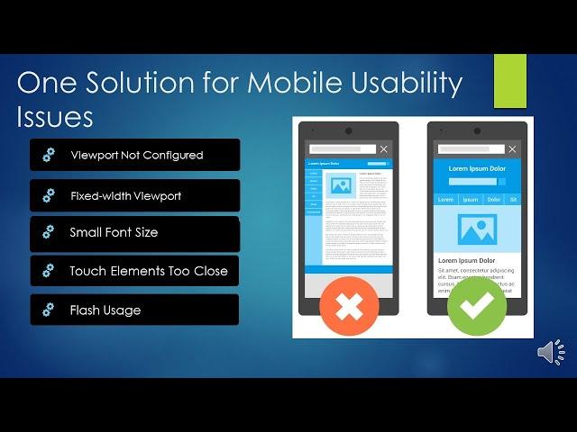 One Solution to Fix Mobile Usability Issues | viewport not set to device-width wordpress