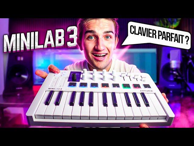MINILAB 3 : LE CLAVIER MIDI PARFAIT ? (+ nouveau studio)