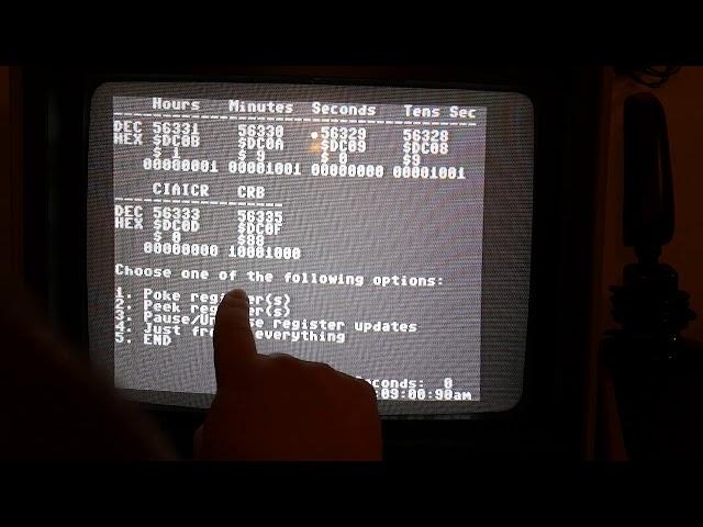 Commodore 64 Time of Day Clock Alarm  Bug Update.