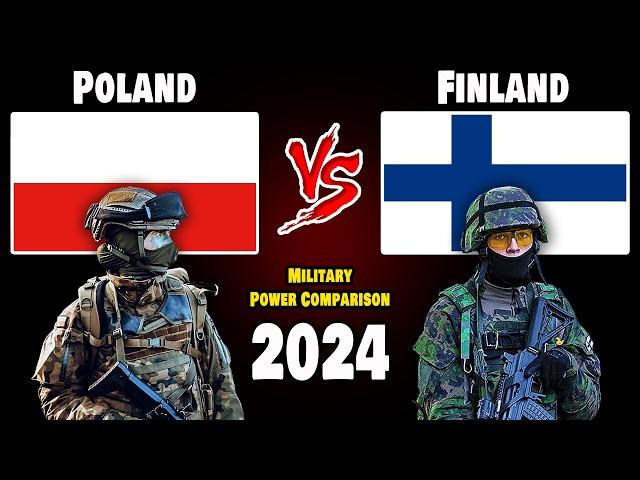 Poland vs Finland Military Power Comparison 2024 | Finland vs Poland Military Power 2024