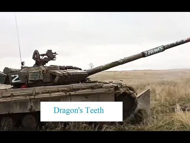 How Russia's Dragon Teeth Anti-Tank Barriers Work