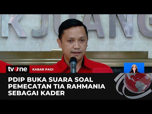 Terbukti Melakukan Penggelembungan Suara, PDIP Pecat Tia Rahmania | Kabar Pagi tvOne