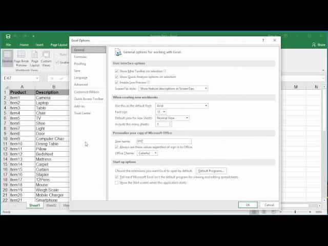 How to Display Page Breaks in Normal View in Excel 2016