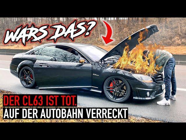 Der CL63 AMG Motorschaden auf der Autobahn?