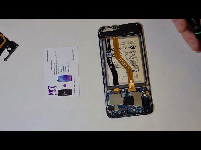 Заміна скла Samsung m20 m205. Samsung m20 m205 glass replacement. Замена стекла Samsung m20 m205