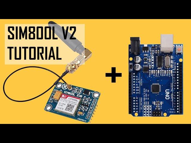 SIM800L V2 tutorial with arduino (Send SMS, Receive SMS, Make a call)