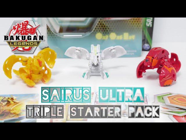 HAOS SAIRUS ULTRA Starter Pack | Bakugan Legends | BAKUGAN UNBOX