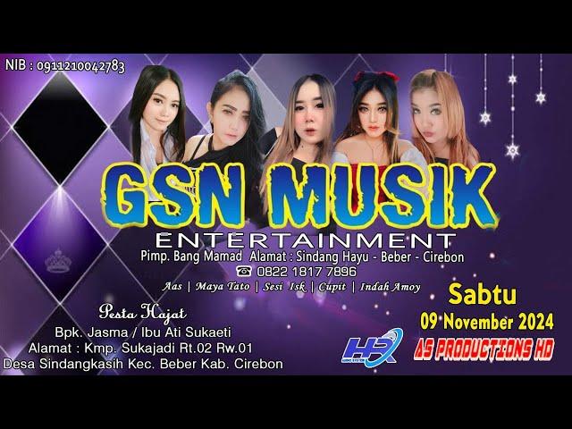 [LIVE] STREAMING GSN MUSIK PERNIKAHAN || RIZAL & LISTI || BEBER, 09 NOVEMBER 2024 (SIANG)