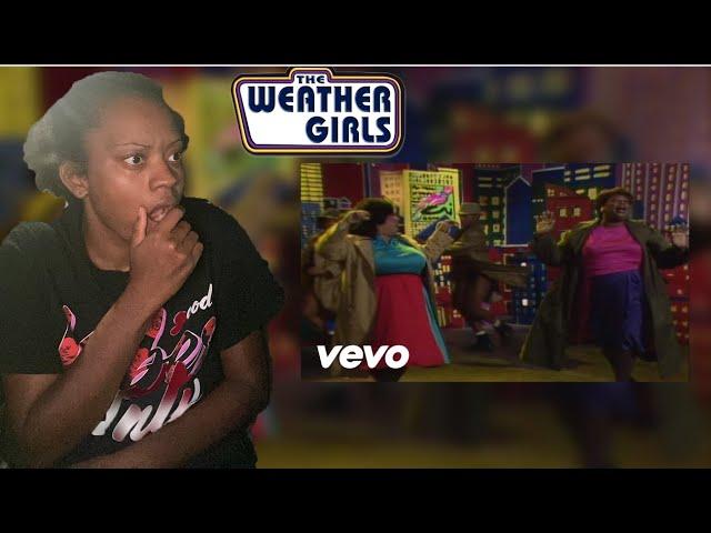 *first time seeing* The Weather Girls- Its Raining Men|REACTION!! #roadto10k #reaction