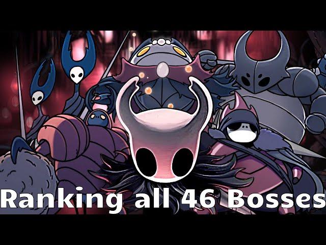 I Ranked all 46 Bosses in Hollow Knight