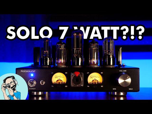 Nobsound 6P1 Vacuum Tube Integrated Amplifier: SOLO 7 WATT?!?