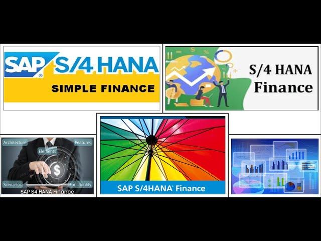 SAP S4HANA Simple Finance 1709 Series || 5. Account Maintenance & Controlling || Navigation to S4FIN