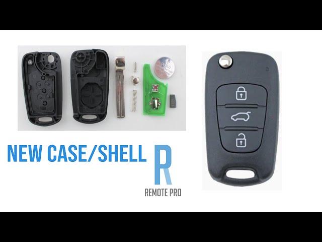 How to open and replace Shell of Hyundai/KIA i30/i20/Elantra Car Key Case