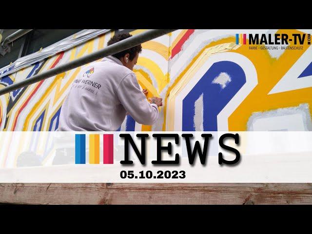 Aktion „Mal was Echtes“ - Maler-AZUBIS schaffen zeitgenössische Kunst | MALER-TV NEWS