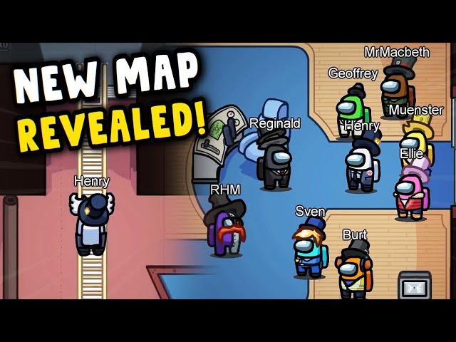 5up Analyzes the NEW Among Us Map! - THE AIRSHIP