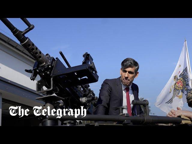 Rishi Sunak unveils biggest UK military spending increase in a generation