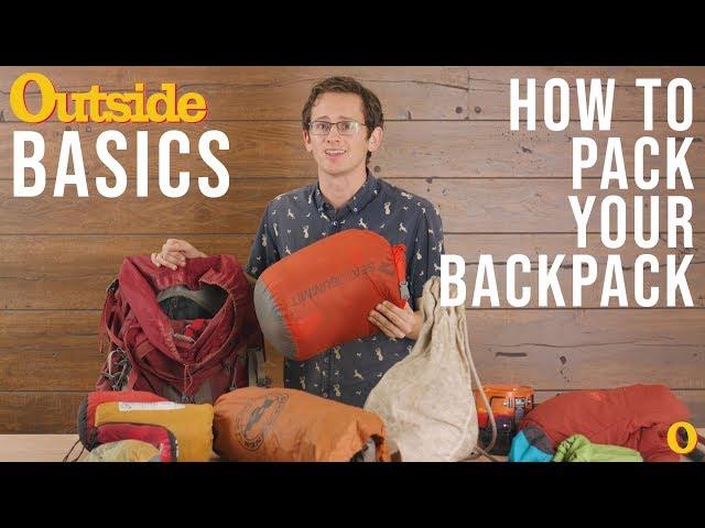 How to Pack Your Backpack the Right Way | Outside