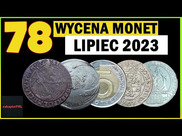 78 Wycena Monet I Banknotów Skup Monet Skup Banknotów Ort Bydgoski 1623 1 złoty 1957 5 złotych 2023.