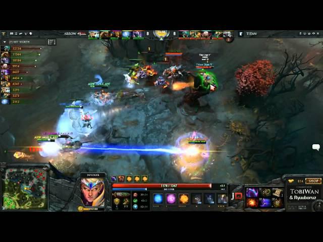 Titan vs Arrow Gaming Game 1 Part 2- joinDOTA League Asia Grand Final - TobiWan & Ryuuboruz