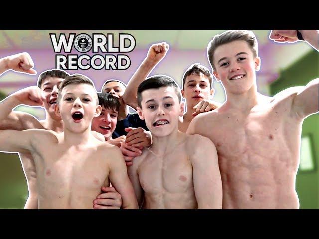 ULTIMATE GYMNASTICS CHALLENGE |  'Live' World Record Attempt & Handstand Assault Course!