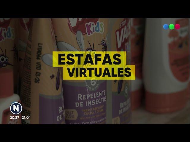 ESTAFAS VIRTUALES: FALSA VENTA de REPELENTES para MOSQUITOS - Telefe Noticias