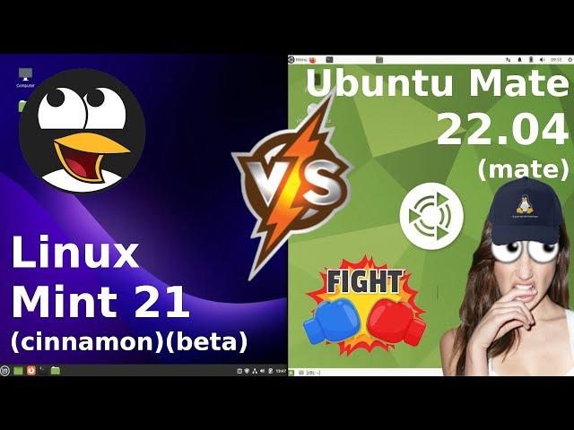 Linux Mint 21 (Cinnamon) vs Ubuntu Mate 22.04