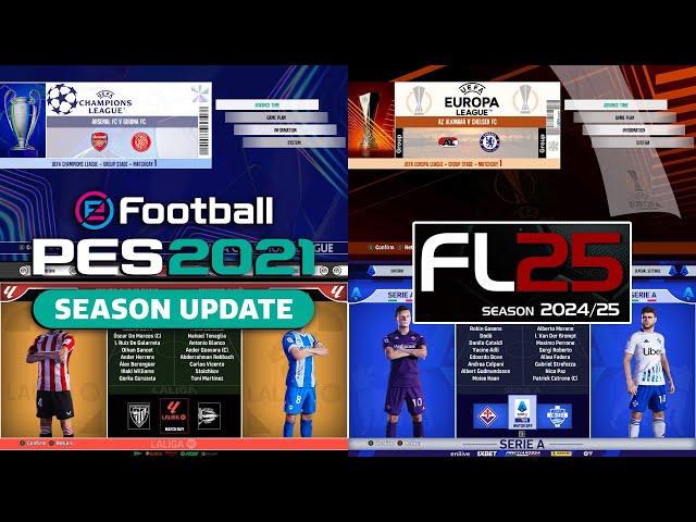 PES 2021 NEW AIO Pre Match Background Menu Server Max Football Life 2025