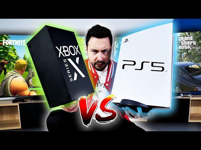PS5 VS Xbox Series X: the Big Comparison! (speed, gameplay, ..)
