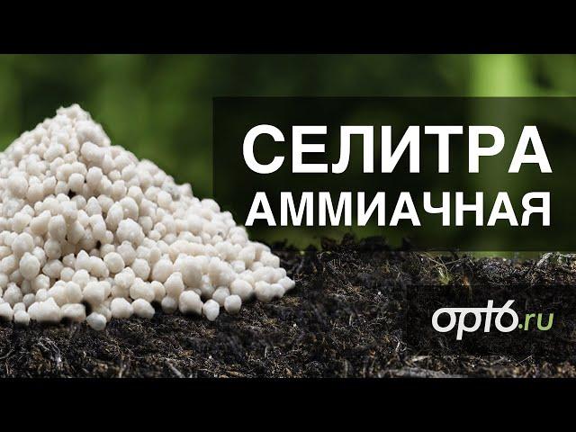 Аммиачная селитра. Материал для удобрения почвы.