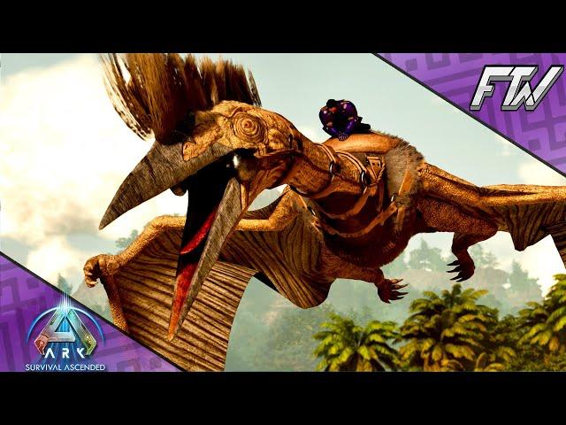 How Not To Tame A Quetzal!!! - Ark Survival Ascended