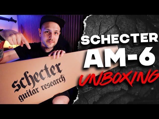 Unboxing My Favourite Guitarist's Signature Model | Schecter AM-6 (2024) First Impressions