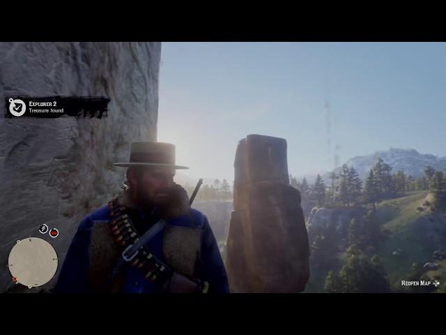 Red Dead Redemption 2 : Jack Hall Gang Treasure 1 Location