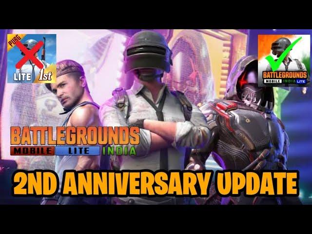 PUBG MOBILE LITE 2ND ANNIVERSARY UPDATE - HOW TO DOWNLOAD NEW UPDATE