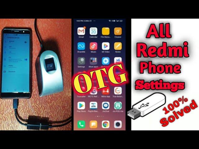 Redmi OTG Problem 100% Solve | How to connect USB in Redmi Phones | Mi OTG Problem | Extra Rk