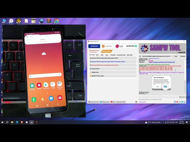 Samsung A6+ SM-A605G/DS Bypass FRP One Click With Samfw FRP Tools The Best