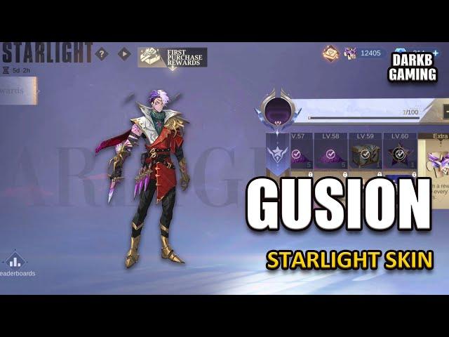 June 2024 Starlight Skin | Gusion Starlight Skin | Mobile Legends