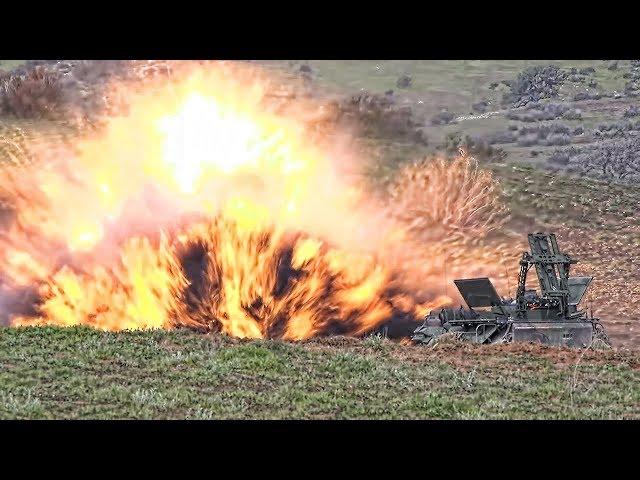 AAV Marines Explode MICLICs • Mine Clearing Line Charge