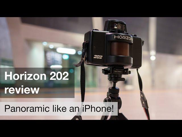 Amazing analog panoramic camera: Horizon 202!