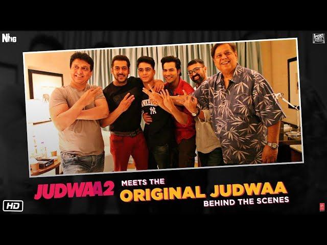 Judwaa 2 meets original Judwaa - BTS | Salman Khan |Varun Dhawan | Sajid Nadiadwala | David Dhawan