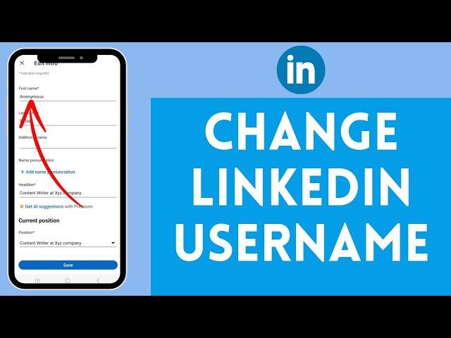 How To Change LinkedIn Username (2024)