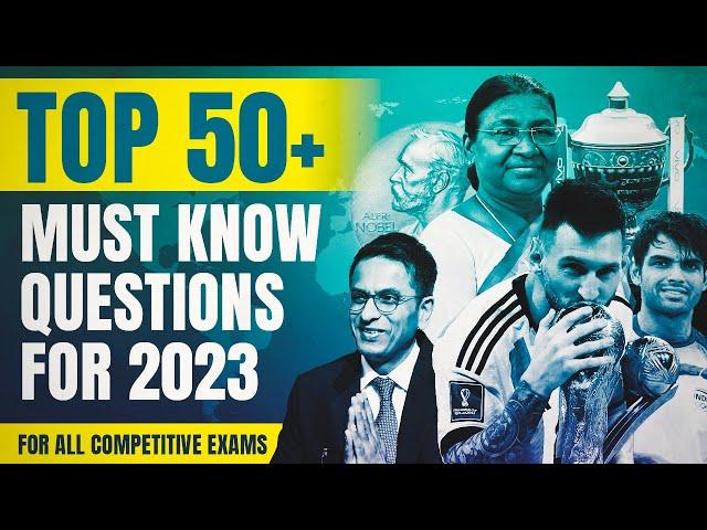 Most Important Questions of 2022 | Competitive Exams | Current Affairs Wrap Up