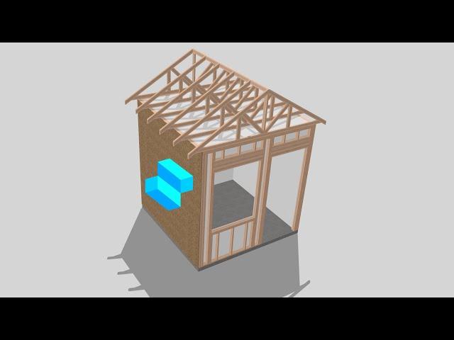 Framing/Construction in [ Shapr3D ] CAD on iPad