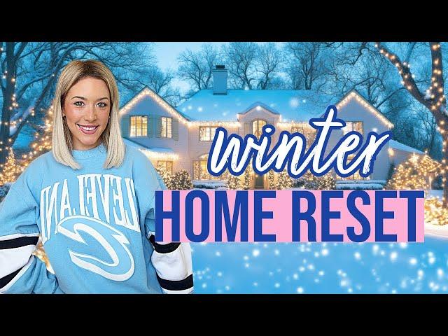 2025 TRANSFORM YOUR HOME AFTER THE HOLIDAYS! WINTER HOME RESET CLEANING MOTIVATION! @BriannaK