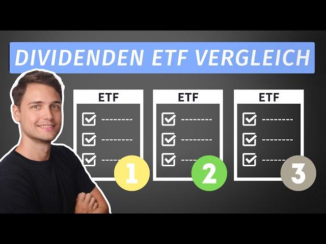 Top 3 Dividenden ETF - Ausschüttung vs. Kurspotential!