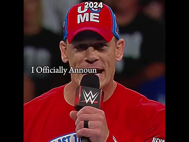 John Cena Retirement From The WWE  | #john Cena #wwe #wwefan