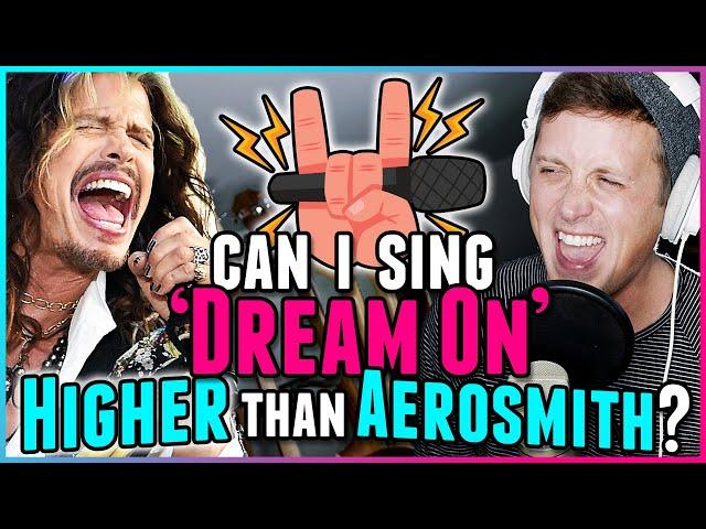 HIGH NOTE CHALLENGE: Can I Sing "Dream On" HIGHER than Steven Tyler of Aerosmith?